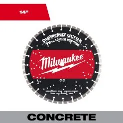 Milwaukee 14 In. Diamond Ultra Segmented Blade