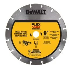 DEWALT Diamond Wheel FLEXVOLT 9" Metal Cutting