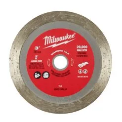 Milwaukee 3 In. Diamond Tile Blade