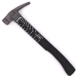 Boss Hammers Titanium Fiberglass Handle Hammer Smooth 10oz