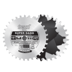 Freud 10 In. X 32T Super Dado Sets
