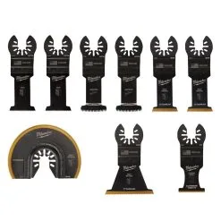 Milwaukee OPEN-LOK 9PC MULTI-TOOL BLADE KIT